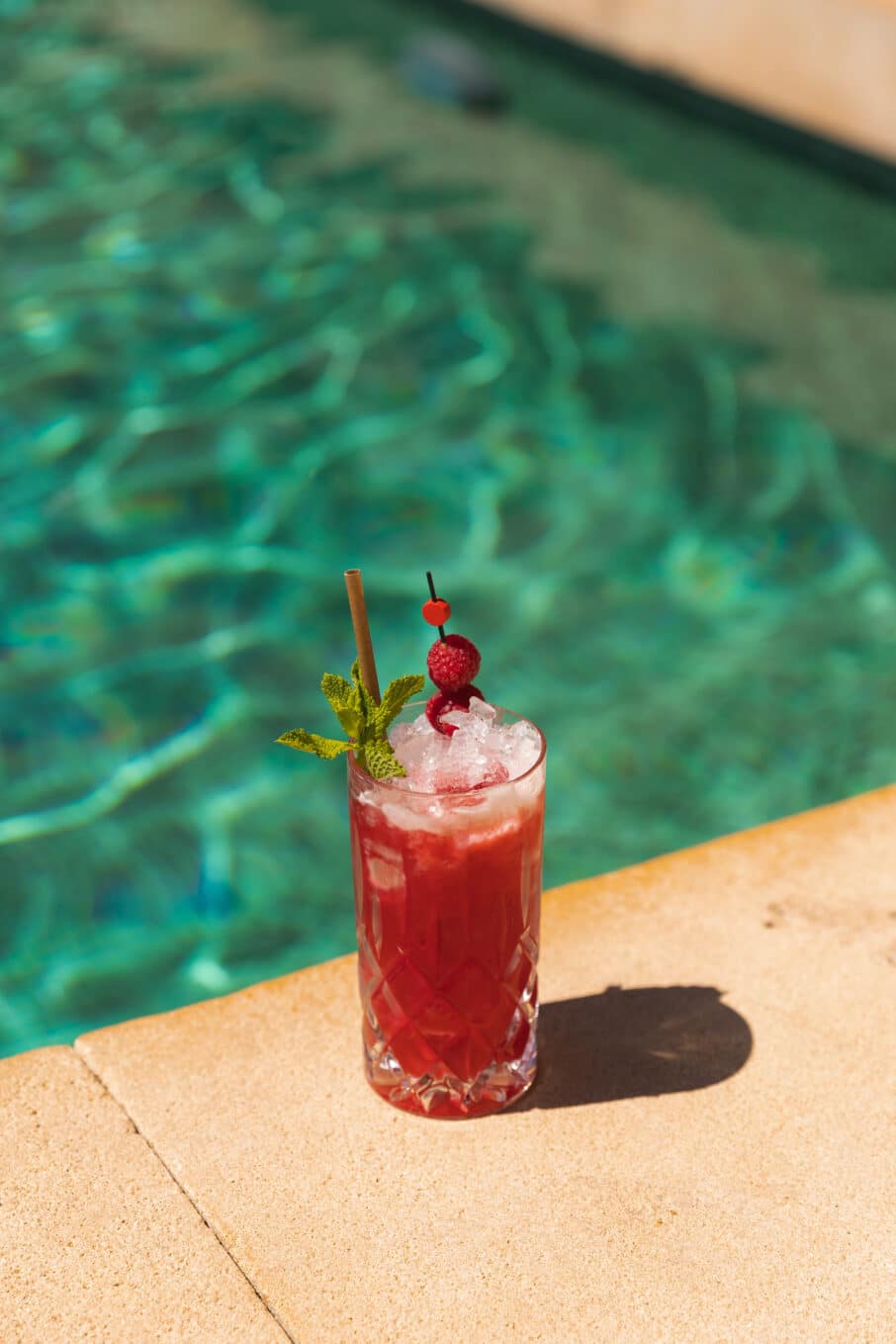 Hotel Crillon le Brave Cocktail au bord de la piscine