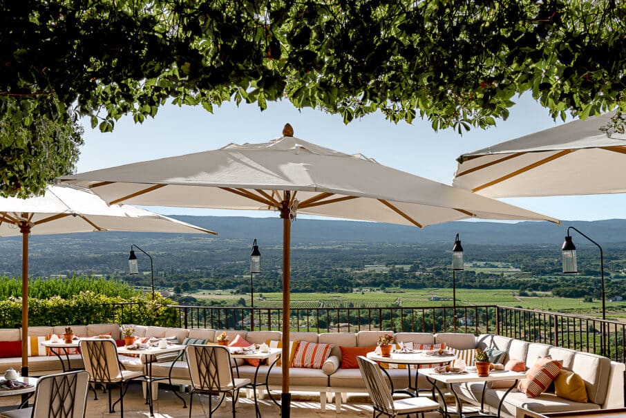 Hotel Crillon le Brave Terrasse La Table du Ventoux